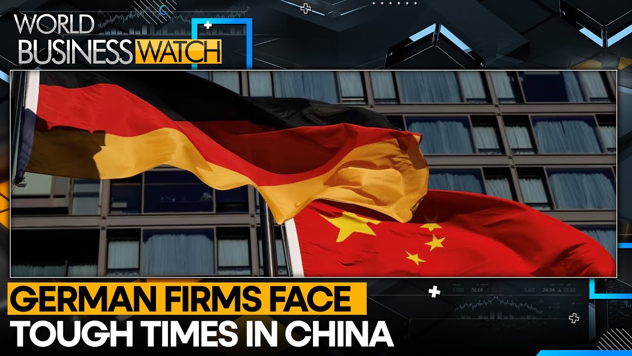 German Business Confidence in China Dips to Historic Low | World Business Watch | WION