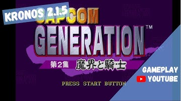 Kronos 2.1.5 - Capcom Generation -  Dai 2 shuu Makai to Kishi (Japan) (Gameplay) (Sega Saturn Emu)