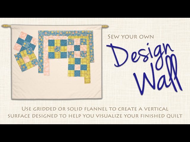 Fibermania: Portable Design Wall  Quilt design wall, Wall design