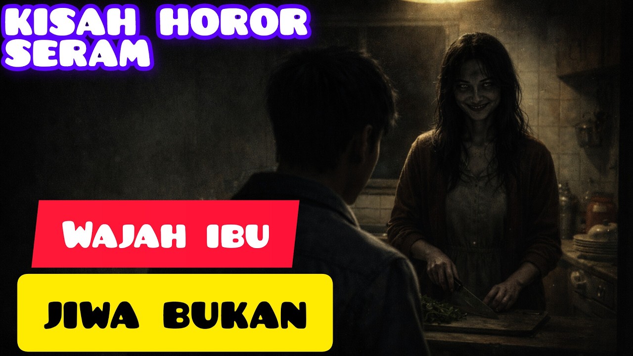 MENGERIKAN‼️SILUMAN  ITU MENYERUPAI IBUKU‼️WAJAH IBU TAPI JIWA BUKAN‼️#horrorstories #horror