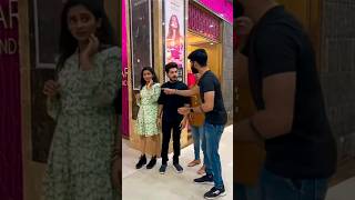 Girlfriend in mall shocking 😳 #shorts #reaction