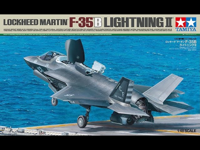 Tamiya 1/48 F-35B Lightning II first images : r/modelmakers