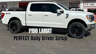 2021 Ford F150 Lariat 2' Leveled on 33s and Fuel Rebels | PERFECT Daily Driver Package