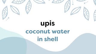 Coconut Water In Shell - Upis