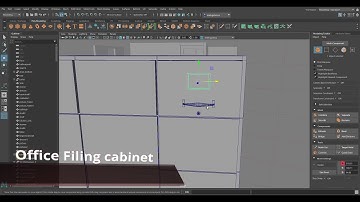 File Cabinet in Maya