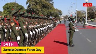 President LUNGU officiates at the 45th Zambia Defence Force Day - 13/06/2021