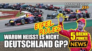 Formel 1 am Nürburgring: Darum ist es kein Deutschland GP!