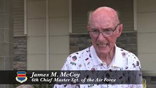 Chief Master Sgt. McCoy's 90th Birthday