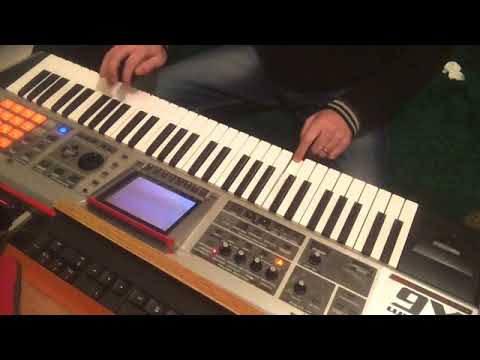 Roland Fantom X6 set - New program - YouTube