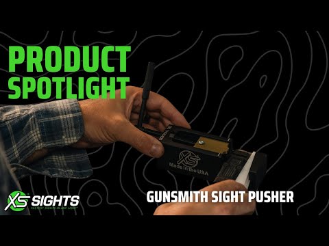 GUNSMITH Series™ Inline Rear Sight Pusher for Glock Pistols - Introduction