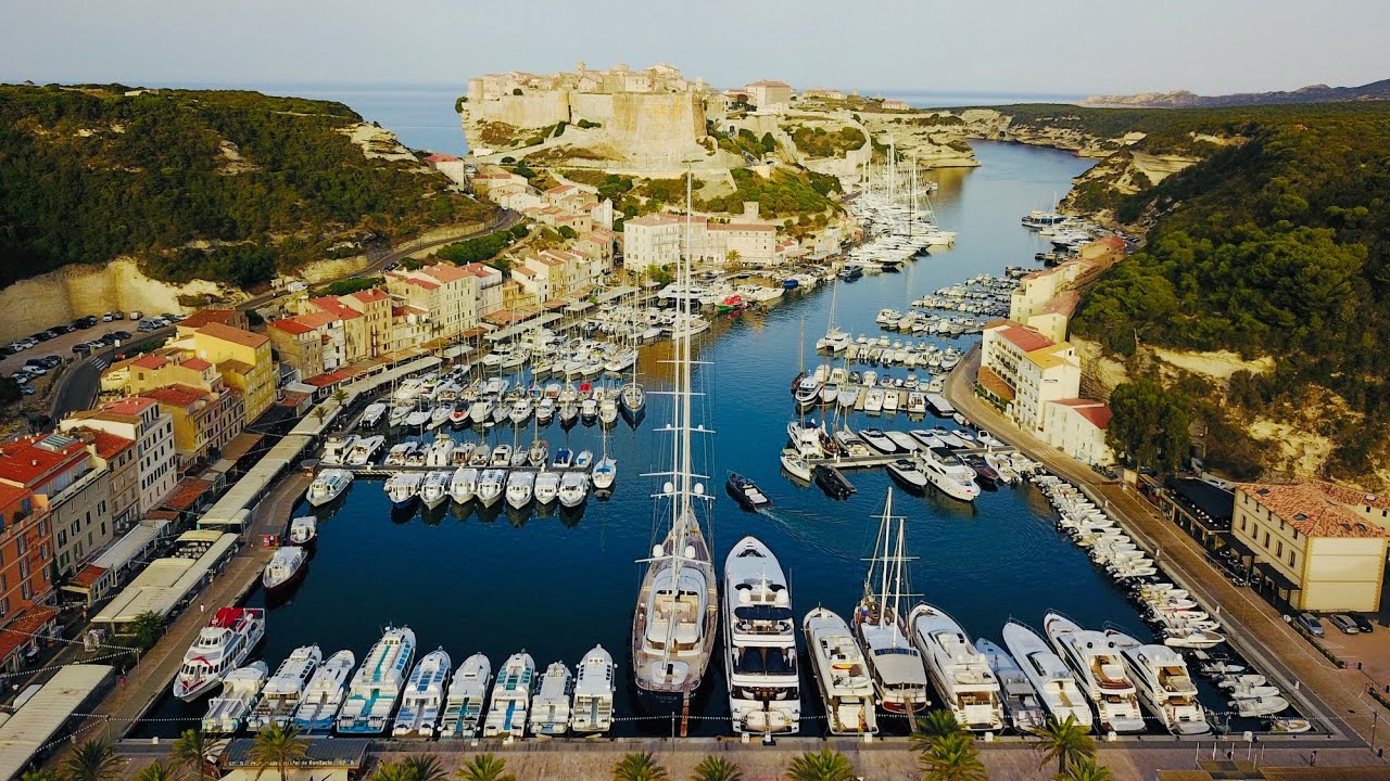 SUPERYACHTS in Bonifacio | DJI MavicPro 4K