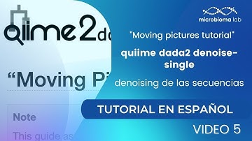 Video 5 💻 QIIME 2 🖥 DADA2 Sequence quality control and feature table MOVING PICTURES TUTORIAL 🧬🦠