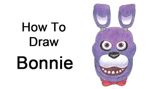 Learn How to Draw Nightmare Bonnie from Five Nights at Freddy's (Five  Nights at Freddy's) Step by St…