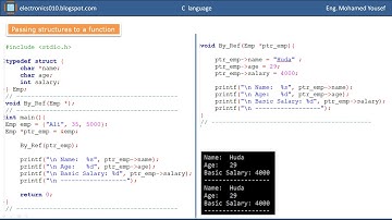 13- C programming -  Structures – Part2 - محمد يوسف