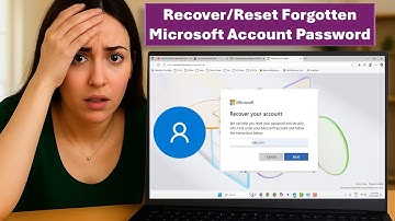 How to Recover or Reset Forgotten Microsoft Account Password