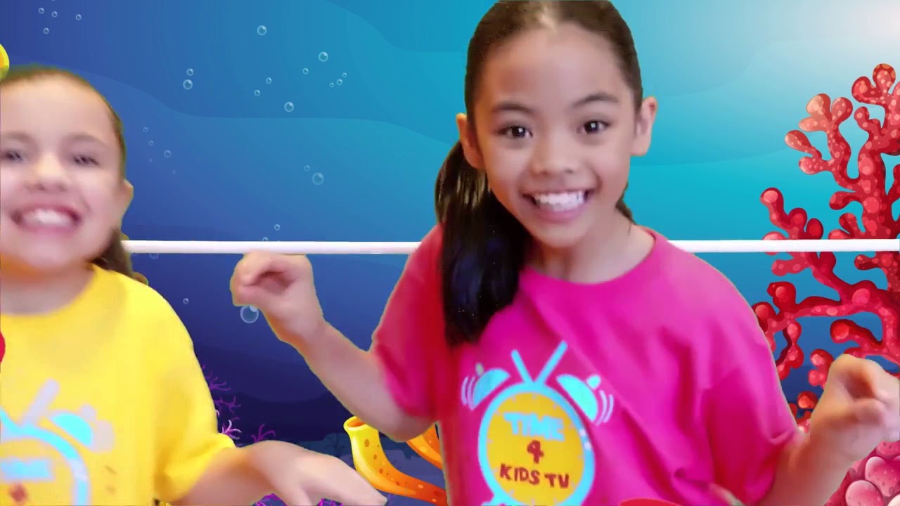 Underwater Limbo Exercise Song for Kids Animal Song Action Song