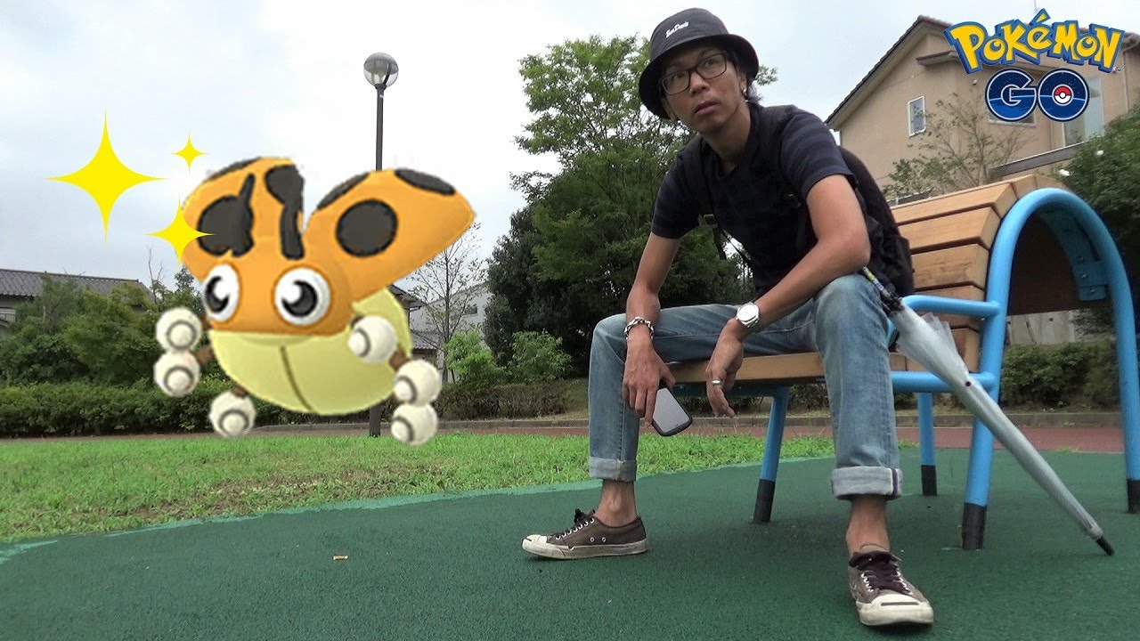 ポケモンgo 色違いレディバを探して500タップを超えた もういつ出てきて良いんだぞ 最終日に贈るマスタープレミア2戦 雨なのに曇り Youtube