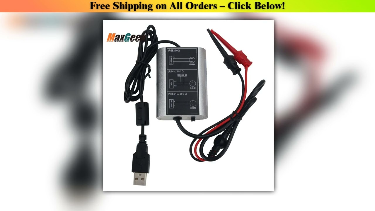 Maxgeek SM100-C (III) Standard Version Hart Modem USB to Hart Modem HART Cat Supports Mobile APP