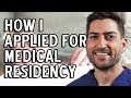 How I applied for Medical Residency...