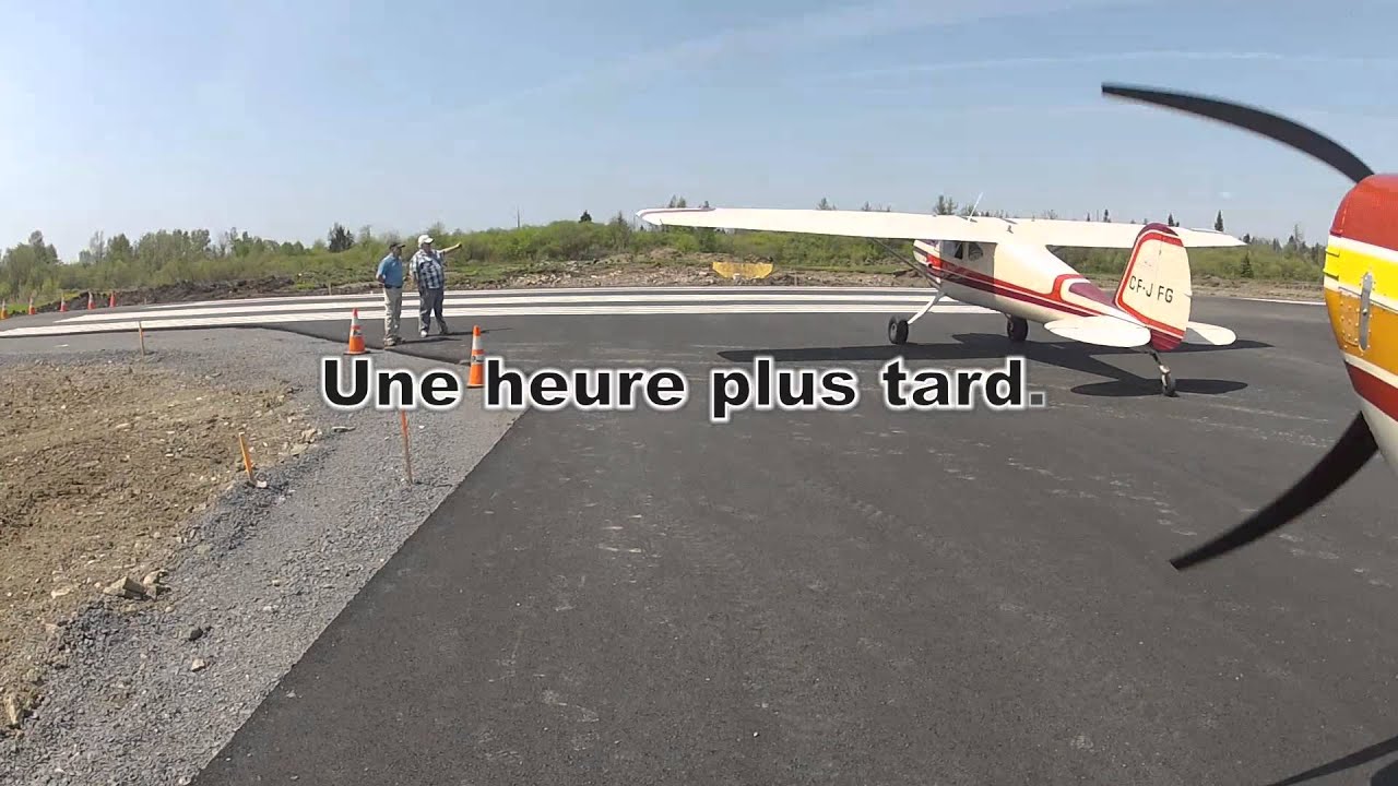 Aéroport Neuville Visite 120519 YouTube