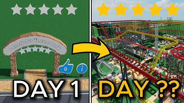 How Fast Can I Get 5 STARS In Theme Park Tycoon 2?