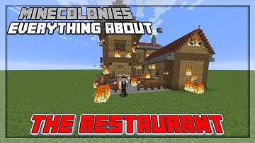 MineColonies Tutorial 1.16 - 1.18 | Everything About :: The Restaurant