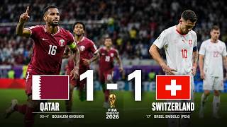 Qatar 1-1 Switzerland Highlights | FIFA World Cup 2026
