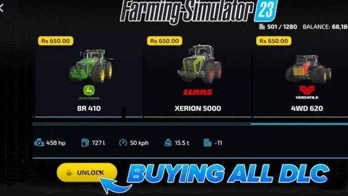 Fs23 unlimited money 💲 farming simulator 23 Android 