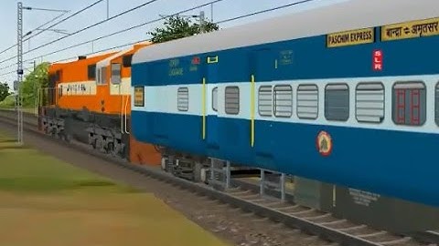 Pune Amravati Express Part 4 by MSTS Open Rails