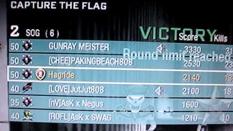 Gunray meister dropping the 30 bomb on HC CTF