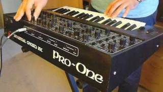 Sequential Circuits Pro-One Analog Synthesizer (1981)