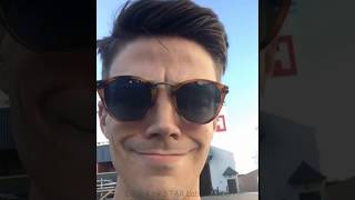 Grant Gustin Takes His Dogs To 