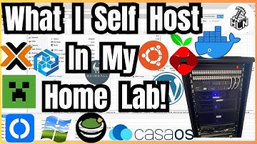 What I Self Host and Run In My Home Lab and Network 2025! (Proxmox, Docker, Linux & MORE)
