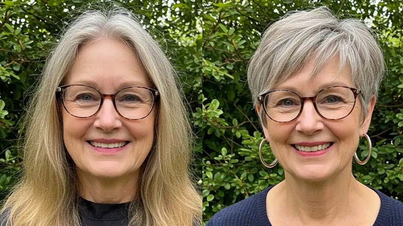 От длинных волос до стрижки пикси | Невероятная реакция на преображение волос