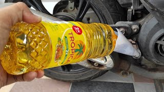 NGERIII!!!! Minyak Goreng Dipakai Sebagai Oli Mesin Motor | Java Motorland