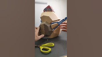 NEXT TUTORIAL: Helm berbentuk robot jepang (gundam style) dari kardus