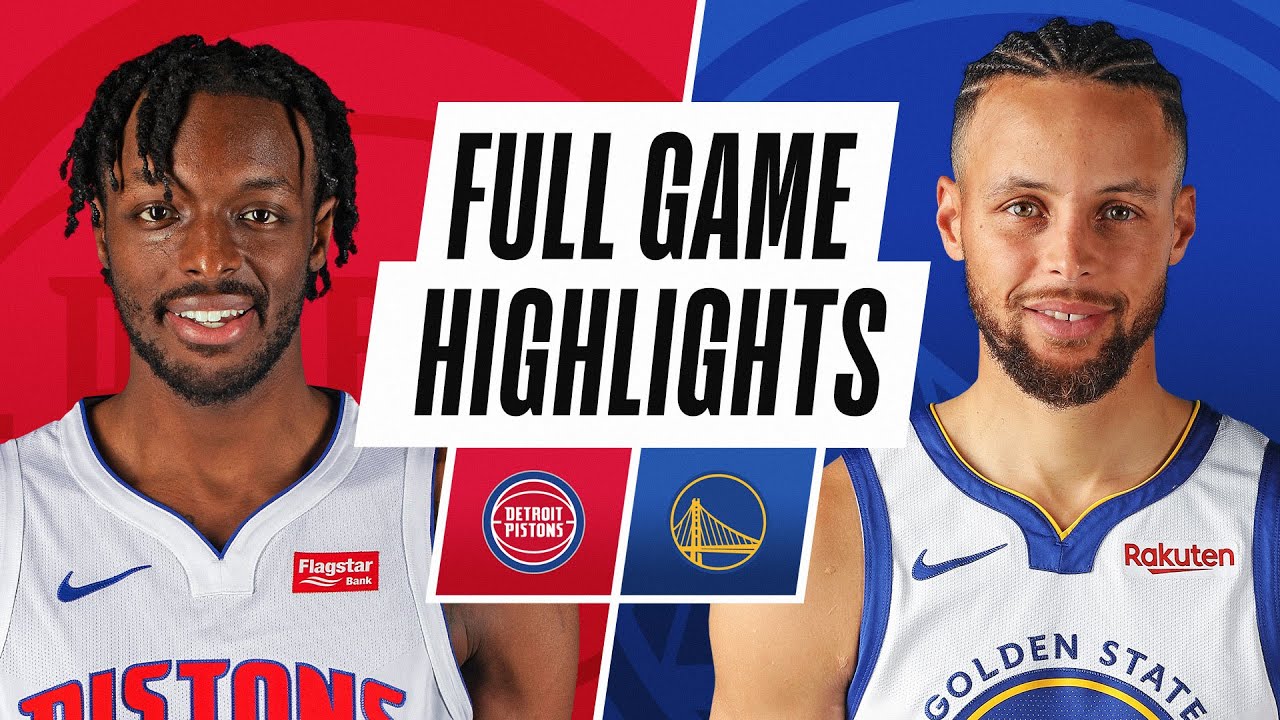 Pistons At Warriors Full Game Highlights January 30 2021 Youtube