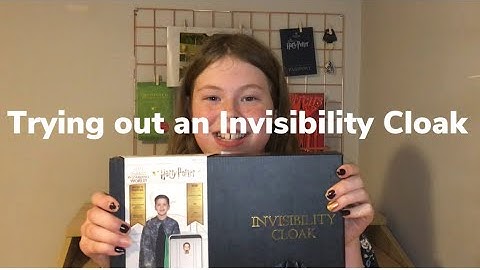 Wow Stuff Invisibility Cloak Review |Passionate about Potter