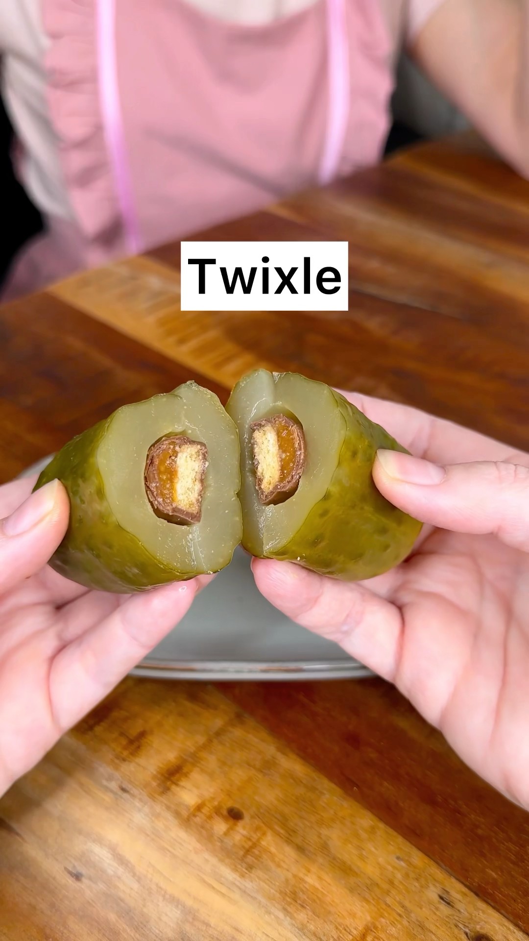 How to make the best CHOCOLATE filled PICKLE for Mom and Grandma??❤️??| CHEFKOUDY