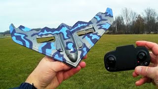 TY8 and LSRC B2 Flying Wing RC Airplane Flight Test Review