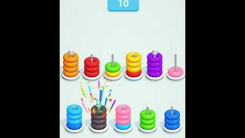 Hoop Sort Puzzle Level 141 - 150 Walkthrough | PuzzleChallenge ✔️