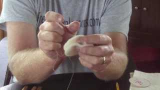 How to Wrap Timpani Mallets Ball Style Wrap part 1