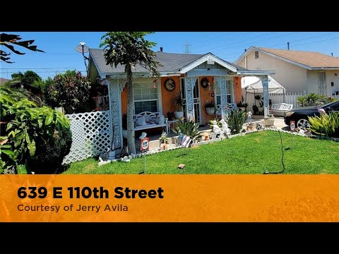 639 E 110th Street, Los Angeles, CA home video tour