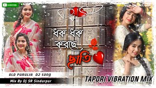Old Purulia Song || Dhak Dhak korche chati || Tapori Vibration Mix || Dj SR Sindurpur