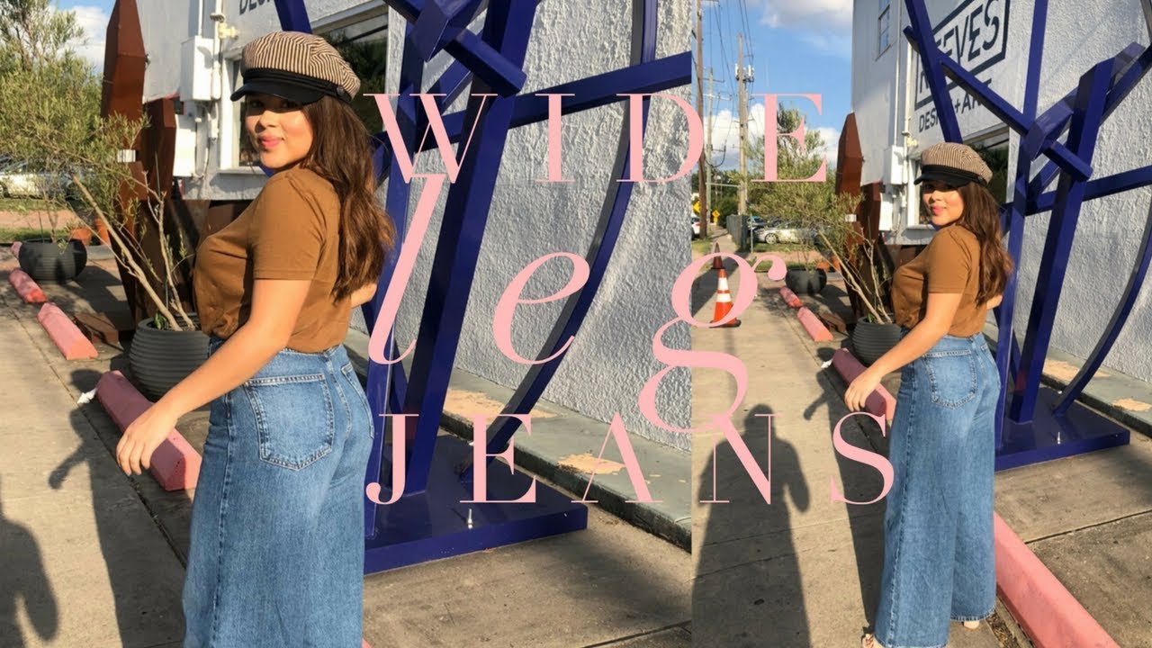 WIDE LEG JEANS: Outfit Ideas & How To Style 