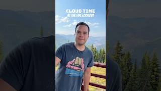It’s cloud time at the fire lookout. Ft. Cumulus, Cumulonimbus, and Pyrocumulus clouds #weather