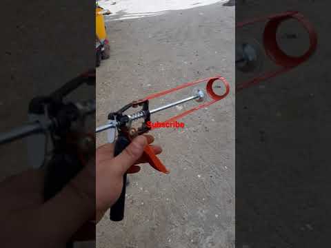      مسدس سيليكون بعد التصليح