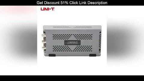 Best UNI-T UTG932E UTG962E Function Signal Generator Dual-Channel 30Mhz 60Mhz Sine Wave Arbitrary W