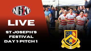 LIVE RUGBY: ST JOSEPH'S COLLEGE NATIONAL SCHOOLS RUGBY FESTIVAL 2022 | PITCH 1 DAY 1