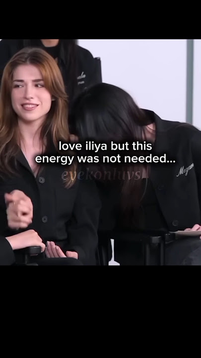 megan was crying for her too! (no hate tho!) #dreamacademy #iliya #megan #katseye #eyekons #kpop